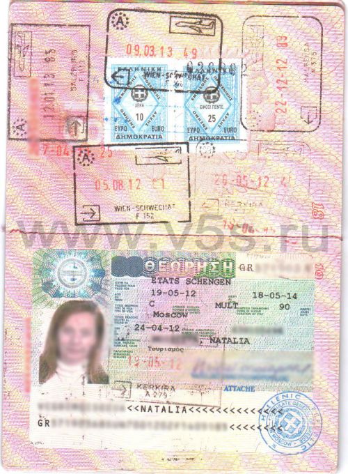 Требования на фото на визу греция